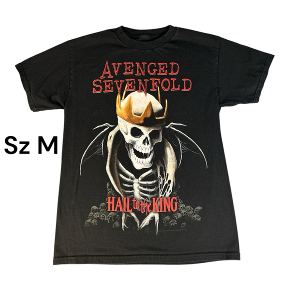 Avenged Sevenfold Hail To The King T-Shirt Size M *Amazing Graphic* - Picture 1 of 3